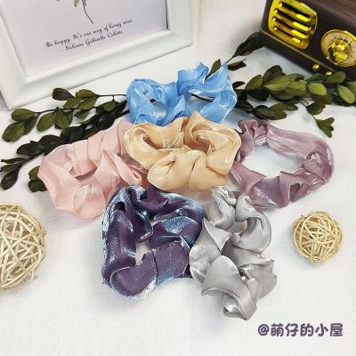 China Hair bands Cheap Custom Hair Accessories Elastic Ribbon Hair Ties Velvet Scrunchies for Hair Womens Bag Fashionable Customized for sale