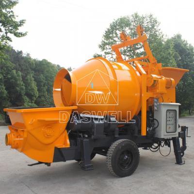 China Factory Trailer Gasoline Concrete Price Concrete Mixing Pump In Algeria for sale