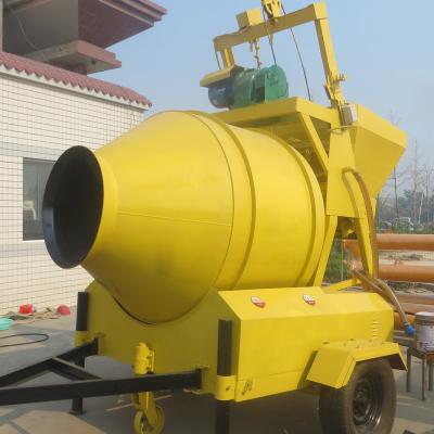 China Factory Supply Jzm Series Concrete Mixer Truck Drum Roller Concrete Cement Mixer With Self Loading Drum for sale