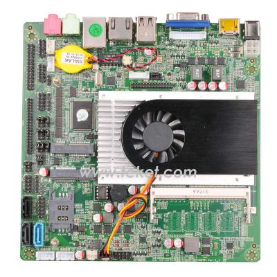 China Intel Celeron 1037U Slim Desktop 2 LAN COM Dual 2 or 6 Core Mini-ITX Dual COM Mini-ITX Motherboard C1037FS 1.8Ghz for sale