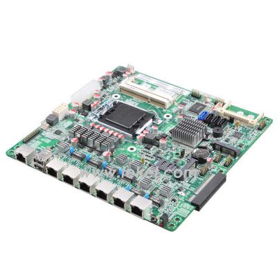 China Digital Security & Monitoring Intel B75 Multi LAN Ports Firewall Motherboard B75LS With 6* Intel 82583V Ethernet LAN PORTS ATX for sale