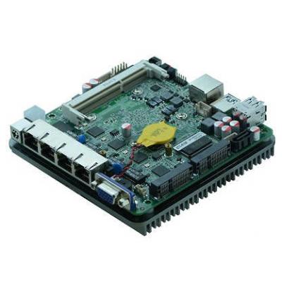 China Intel Celeron J1900 2.42Ghz NANO-ITX Desktop Motherboard J1900NF with 4 LAN Ports for sale