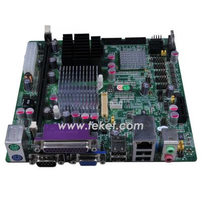 China Intel Fanless Atom n270 Mini-ITX D945GSEBK Desktop Motherboard with LVDS for TDP2.5W Industrial Computer for sale