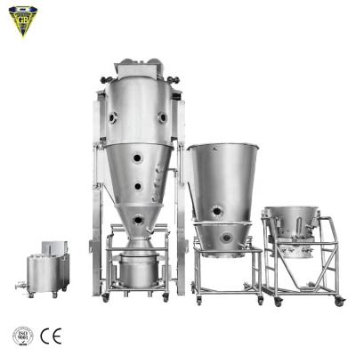 China Pharmaceutical Powder Fluid Bed Dryer Granulator Machine for sale