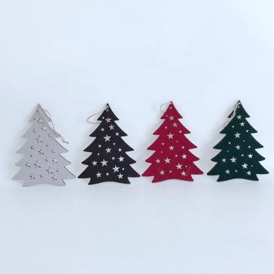 China Eco-friendly Colorful Merry Christmas Three Hanging Decoration Christmas Ornaments For Home Decoration for sale