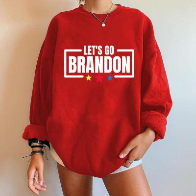 China Wholesale Anti-Wrinkle Mens Womens Hoodies Let Us Go Brandon USA Flag Fall Hoodies With 24 Hours Rough Shipping for sale