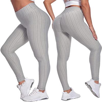 China Breathable High Waist Honeycomb Elastic Gym Sports Active Legging Butt Lift Panties Fitness Yoga Gaiters for sale