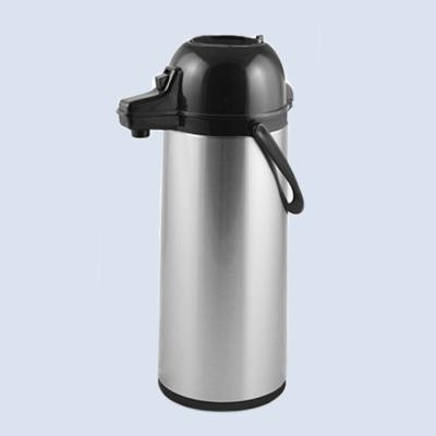 China High Quality Insulated Empty Airpot Pumping Bottle Business Airpot With Pink Or White Glass Liner Airpot Vacuuam for sale