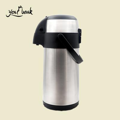 China Sustainable High Quality Vacuum Coffee Pumping Double Wall Airpot Insulated Thermos for sale