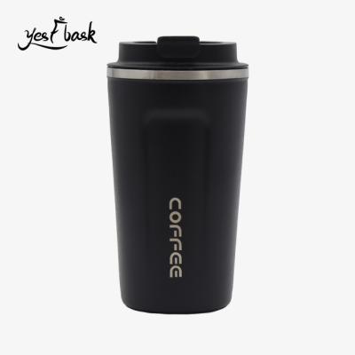 China Business Coffee Thermos Travel Mug Stainless Steel Water Bottle High Quality Vacuum Flask for sale