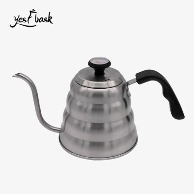 China Business Cloud Shape Kettle Coffee Pot Water Bottle Stainless Steel Temperature Control Kettle for sale