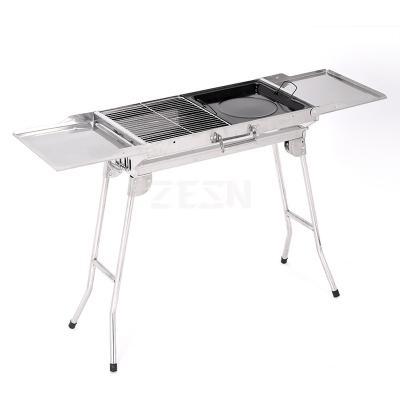 China Easily Cleaned Food Grade Standard Generator Smoker Attachment Smoke Stove BBQ Grill Zesn for sale