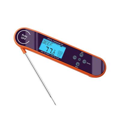 China Easily Cleaned Digital Meat Thermometer With 304 Stainless Steel Temperature Probe Food Thermometer for sale