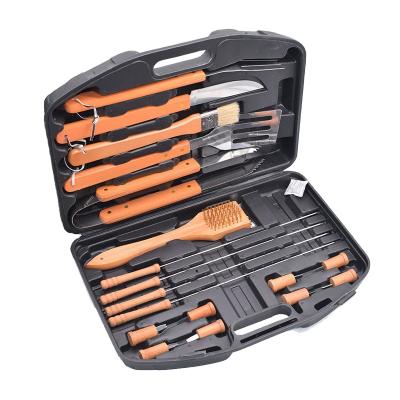 China Morden Outdoor Portable Tool Kit Set With Carry Bag GRILL 18 Piece Accessories for sale