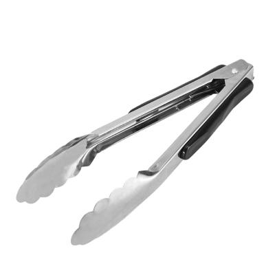 China Easily Cleaned BBQ Accessories Grill Multifunctional Charcoal Carbon Stainless Steel Charcoal Food Frying Clip BBQ Tongs for sale