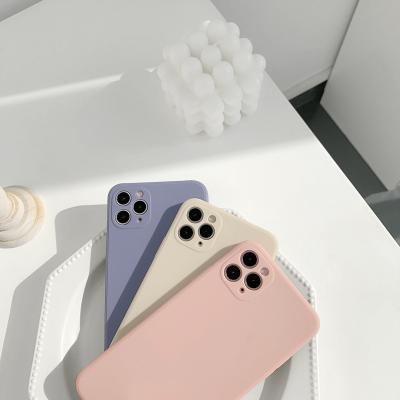 China Single Series 12 13 Phone Case Applicable Rubik's Cube Liquid Silicone iPhone Shockproof Apple Shockproof for sale