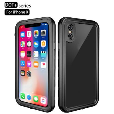 China Supplier Shockproof Mobile Thin TPU Cover Waterproof Phone Cases For iPhone X Xs Anti Falling Phone Back Cover for sale