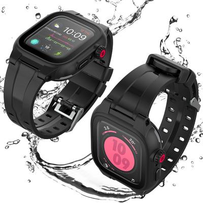 China Waterproof 360 Degree Full Coverage Screen Protector Cover Device Series Dust Proof Watch Case for sale