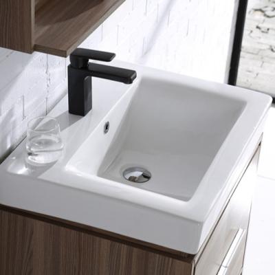 China Easy Clean Sink Cabinet Toilet Vanaity Bathroom Ceramic Sink Basin For Hotel for sale