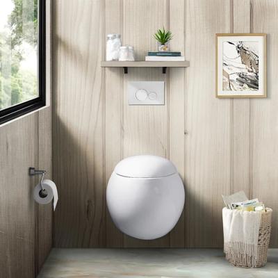 China European Standard Ceramic Wall Hidden Hung Toilet Unique Design Toilet High Grade Cistern for sale