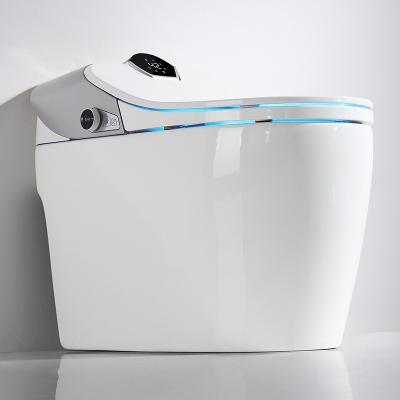 China Smart Electric Toilet Seat Automatic Operation Ceramic Bidet Sanitary Ware Electric Smart Toilet for sale