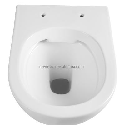 China White Hidden Hung Ceramic Toilet Wc Sanitary Ware Wall Hanging Tank Bathroom For Home Hotel for sale