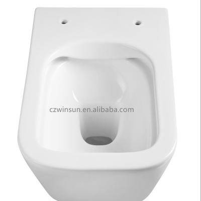 China Hot Sale Concealed Cistern One Piece Dual Ware Wash Siphon Flush Ceramic Bathroom WC Sanitary Toilet for sale