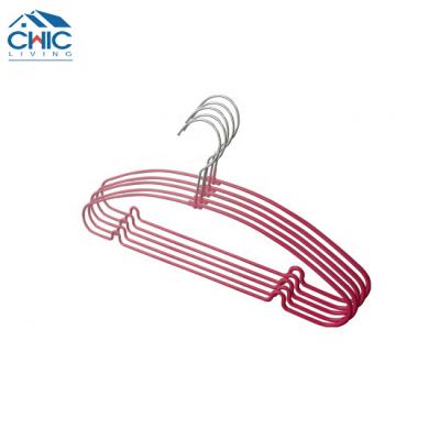 China High Quality Non-slip Hangers Multifunctional Household Wire Hangers For Clothes/Pants for sale