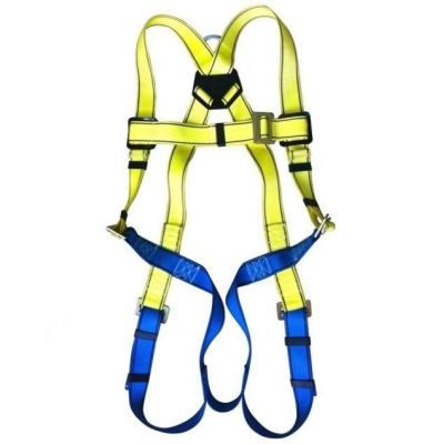 China Fall Protection Equipment Fall Protection Industrial Safety Harness with 6-Foot Shock Absorber Stretch Lanyard for sale