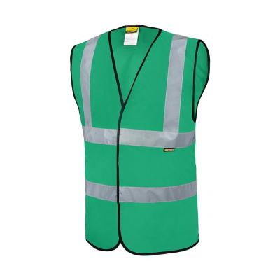 China Wholesale ISO 20471 Polyester Safety Vest High Visibility 100% Reflective Safety Vest for sale