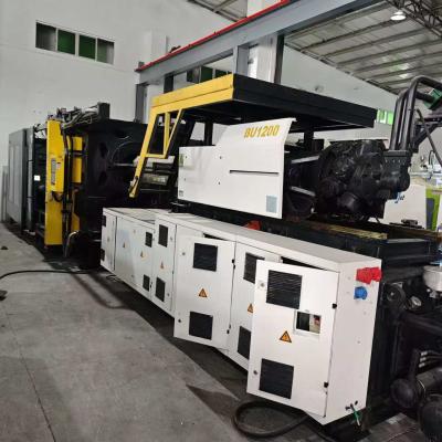 China BU1200 Servo Motor Two Platen Injection Molding Machine Horizontal 12000KN for sale