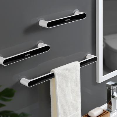 China Punch Free Bathroom Towel Rack Household Towel Holder Rack Towel Set Simple Wall Mounted Bathroom Pendant For Bathroom Organizer for sale