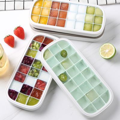 China Morden Silicone Mold Cooler Ice Cube Tray Household Kitchen Tool Home Ice Maker for sale