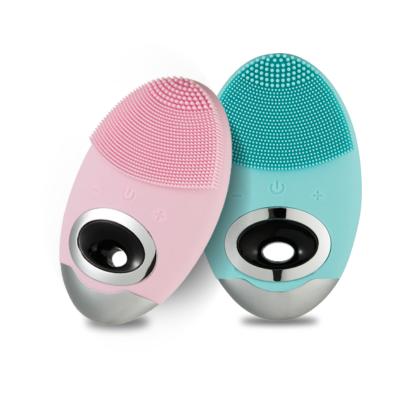 China 2021 Beauty Device Electric Facial Massager Deep Clean Waterproof Deep Cleansing Cleansing Brush for sale