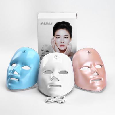 China 2021 New Product Skin Rejuvenation Big Smile Last 7 Color Photon Led Skin Rejuvenation Led Face Mask Beauty Mask for sale