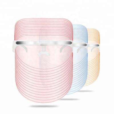 China Skin Tightening 7 Color Wireless Rechargeable Personal Care Face Mask Anti Aging Beauty Health Latest Led Face Mask for sale