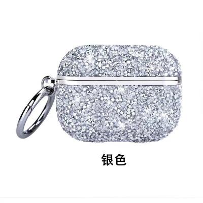 China Women Luxury High Quality Metal Bag Case Unique Shinning Earphone Earbud Hard Case For I Pod Case Earphone for sale