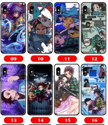 China Anti-drop Back Cover Soft Silicone TPU Customized Anime Cell Accessories Phone Case For All Brands For Demon Slayer for sale