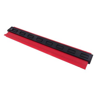 China High Quality ABS Plastic (Non-Toxic) Contour Gauge Red For Tools for sale