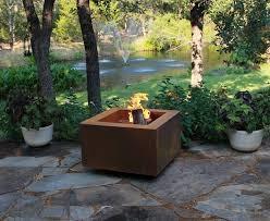 China hand forged Rusty corten weathering steel outdoor/garden large fire pits for sale