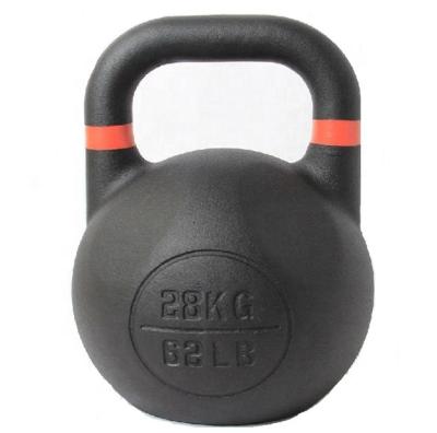 China Home Use Gym Fitness Equipment Weightlifting Power Coated Cast Iron Competition Kettlebell for sale