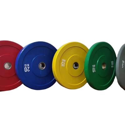 China Home Use Free Weight Weight Lifting Plate Rubber Barbell Bumper Plate For Sale for sale