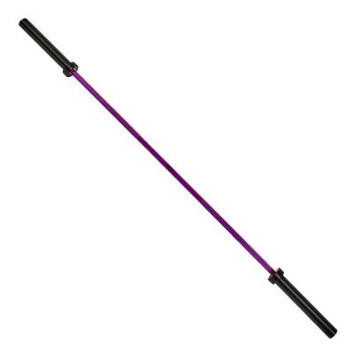 China Universal Colorful Surface Preparation 20kg Barbell Bar Weightlifting Gym Equipment for sale