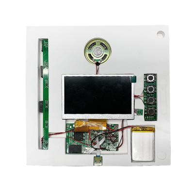 China Custom New Style 4.3 Inch TFT LCD Display Screen Digit Book Video Module For Advertising Player for sale