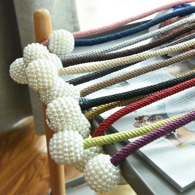 China Good Selling Eco - Friendly Hot Fancy Magnetic Curtain Tiebacks With Bead for sale