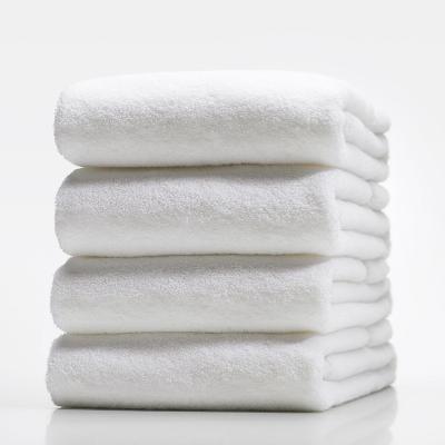 China China Factory Wholesale QUICK DRY White Dobby 100% Cotton Quick Dry Towel Set With Custom Logo for sale