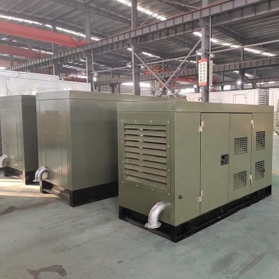 China Gas Power Plant Biogas Generator Plant For Generating Electricity 30kW Natural Gas Silent Generator 4BT3.9-T for sale