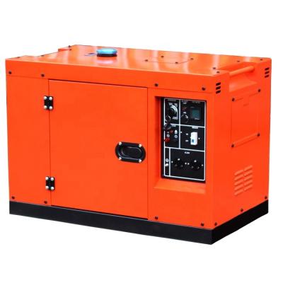 China Small Generator Supply Home Use Electric Power Standby Wire Recoil Start Cooper 10000W Gasoline 10kW Portable Generator en venta