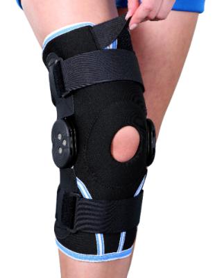 China Medical Compression Airmesh Knee Brace with ROM Hinge S for sale