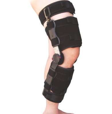 China ROM Hinged Knee Brace With Splint One Size Adjustable Fit All for sale